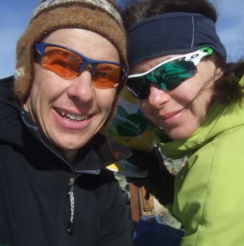 Barbara und Peter am kleinen Grießstein