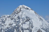 Königspitze vom Monte Pasquale aus gesehen