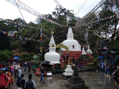 Swayambhunath - Monkey Tempel