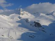 Südl. Schlieferturm 3146 m durch das Kanonenrohr auf das Sonntagskees