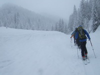 Skitour Pürglerskunke 2500 m - Schlechtwettertour