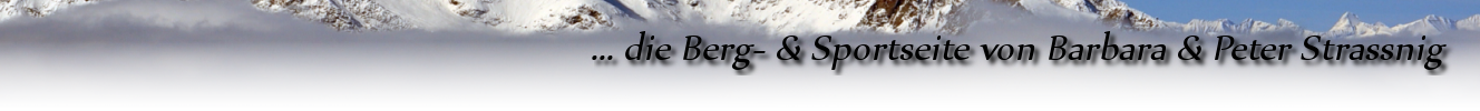 strassnig.at - die Berg- und Sportseite von Barbara und Peter Strassnig