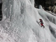 'Cascade du bar' ich in der 1. SL