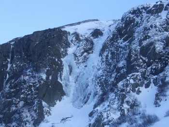 Winterbergsteigen am Hochstubofen - Ostkarfall und Ostwandrinne