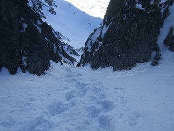 Winterbergsteigen am Hochstubofen - Ostkarfall und Ostwandrinne