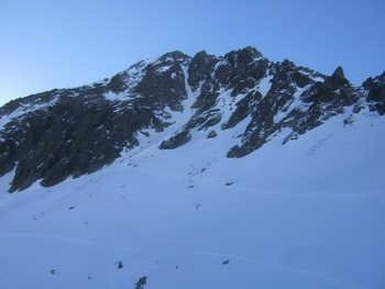 Winterbergsteigen am Hochstubofen - Ostkarfall und Ostwandrinne