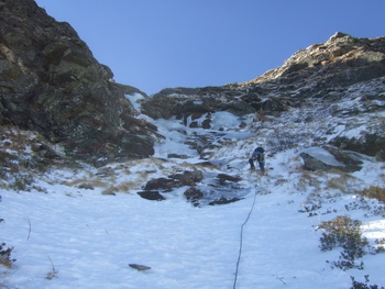 Winterbergsteigen am Kreiskogel - Ostwand