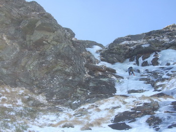 Winterbergsteigen am Kreiskogel - Ostwand