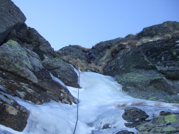 Winterbergsteigen am Kreiskogel - Ostwand