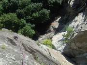 Nichts als Granit - Gewöhnung an die Materie im Klettergeiet Sasso di Remenno