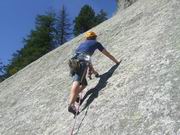 'Luna Nascente' (VII, 380m, 11SL) - ein großer Klassiker im Val di Mello