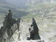 Blich zurück über die Kante, für Andy ein Wanderweg