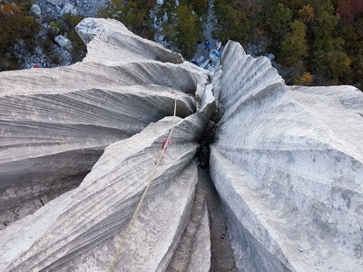 Familienklettern im Klettergebiet Vaganac