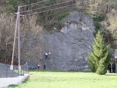 Der kleine aber feine Familienklettergarten von Vransko