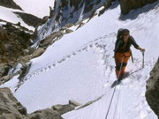 Überschreitung der Aiguille d'Argentiere über den Fleche Rousse Grat