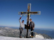 Großvenediger (3666 m) von der neuen Prager Hütte