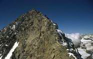 Piz Glüschaint 3593m, Nordflanke und über oberen Nordgrat