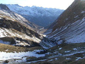 Aufstieg zur Stüdlhütte