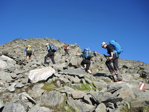 Hochtour Ankogel 3252m über das Kleinelendkees und den Nordostgrat