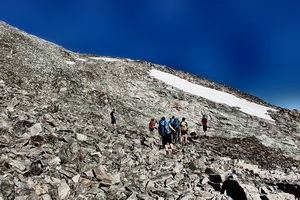 Hochtour Ankogel 3252m über das Kleinelendkees und den Nordostgrat