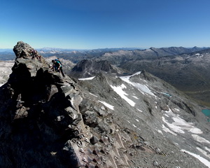 Hochtour Ankogel 3252m über das Kleinelendkees und den Nordostgrat