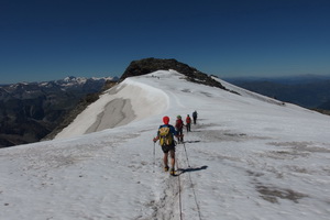 Hochtour Ankogel 3252m über das Kleinelendkees und den Nordostgrat