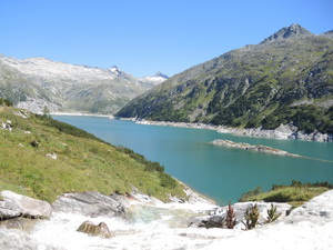 Rechts hinten im Bild der Große Hafner