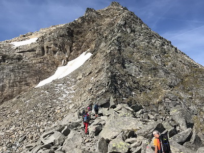 Aufstieg Hoher Sonnblick 3106m vom Naturfreundehaus Kolm-Saigurn