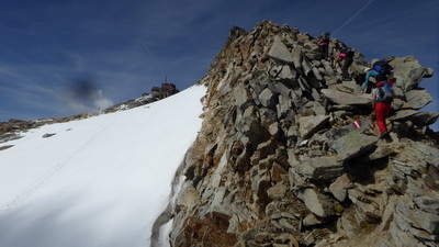 Aufstieg Hoher Sonnblick 3106m vom Naturfreundehaus Kolm-Saigurn