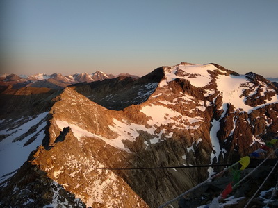 Überschreitung Goldzechkopf 3042m und Abstieg über Erfurter Weg