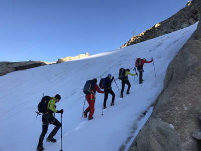 Aufstieg zum Einstieg auf den Goldzechkopf