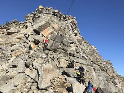 Überschreitung Goldzechkopf 3042m und Abstieg über Erfurter Weg