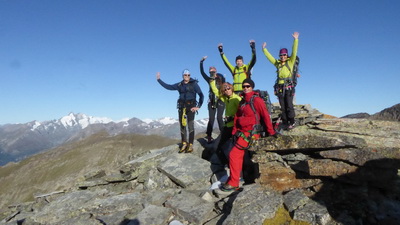 Überschreitung Goldzechkopf 3042m und Abstieg über Erfurter Weg