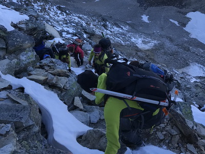 Überschreitung Goldzechkopf 3042m und Abstieg über Erfurter Weg