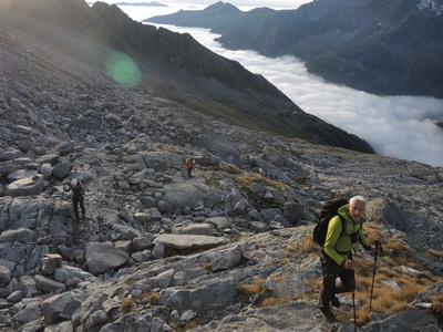 Überschreitung Hochalmspitze über Detmoldergrat