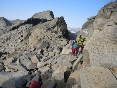 Überschreitung Hochalmspitze über Detmoldergrat