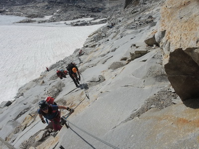 Überschreitung Hochalmspitze über Detmoldergrat