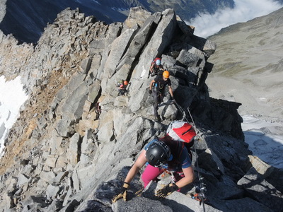 Überschreitung Hochalmspitze über Detmoldergrat