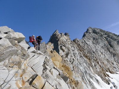 Überschreitung Hochalmspitze über Detmoldergrat