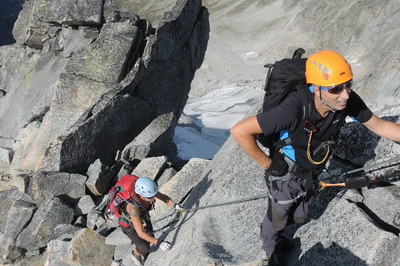 Überschreitung Hochalmspitze über Detmoldergrat