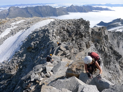 Überschreitung Hochalmspitze über Detmoldergrat