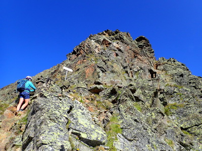 Glödis 3206m - über den SO-Grat Klettersteig auf das Matterhorn von Osttirol