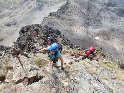 Glödis 3206m - über den SO-Grat Klettersteig auf das Matterhorn von Osttirol