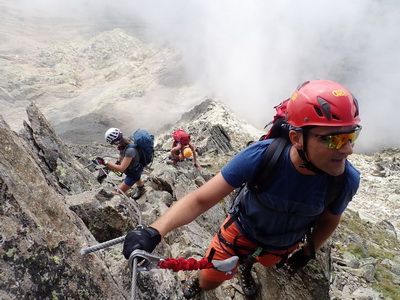 Glödis 3206m - über den SO-Grat Klettersteig auf das Matterhorn von Osttirol