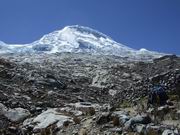 Aufstieg ins Camp 1 auf etwa 5300 Meter