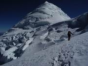 Aufstieg ins Camp 2 auf etwa 5900 Meter