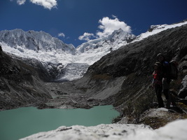 Anreise von Huaraz bis zur Laguna Llaca 4400 m