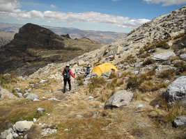 Aufstieg ins Hochlager auf 4950 m