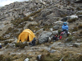 Aufstieg ins Hochlager auf 4950 m