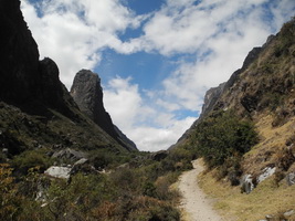 Von Cashapampa ins Santa Cruz Tal zum Lager Llamacoral